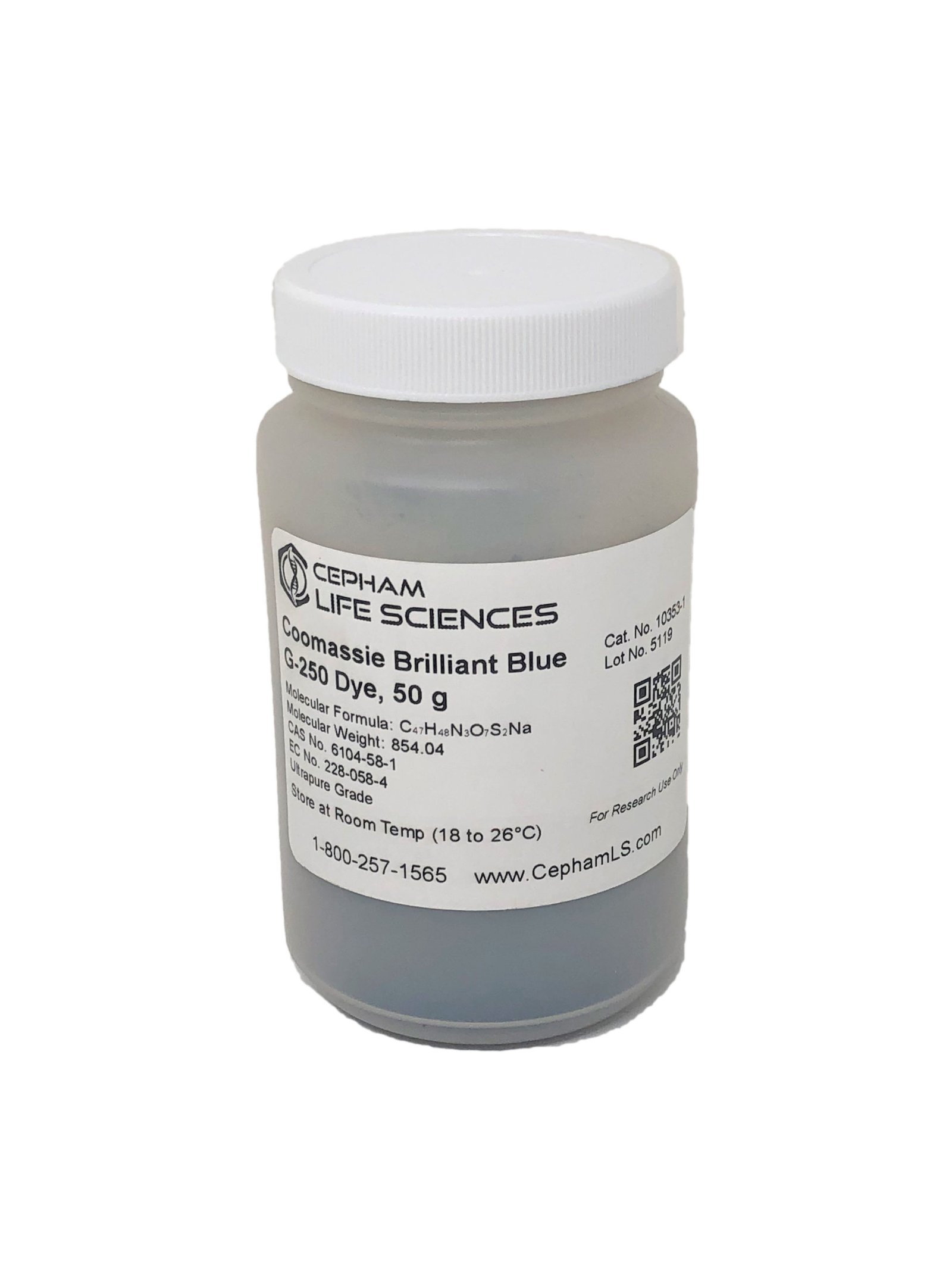Coomassie Brilliant Blue G-250 Dye – Cepham Life Sciences